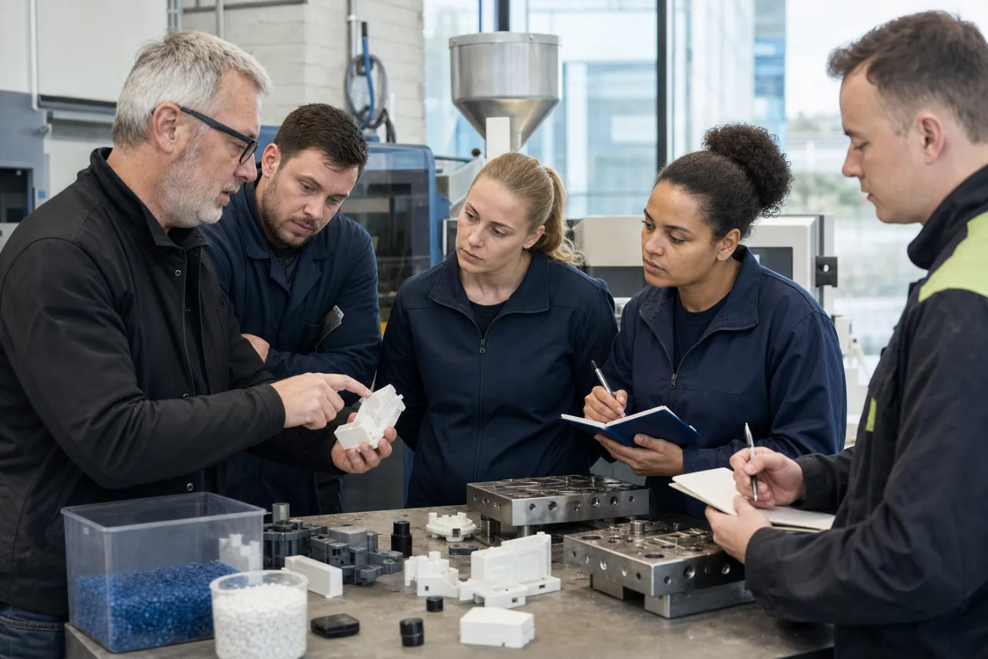 Direction photographique d’une formation technique au CRITT Polymères