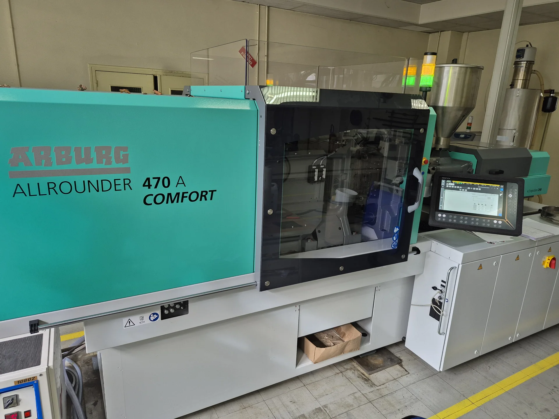 Presse à injecter ARBURG Allrounder 470 A du CRITT Polymères